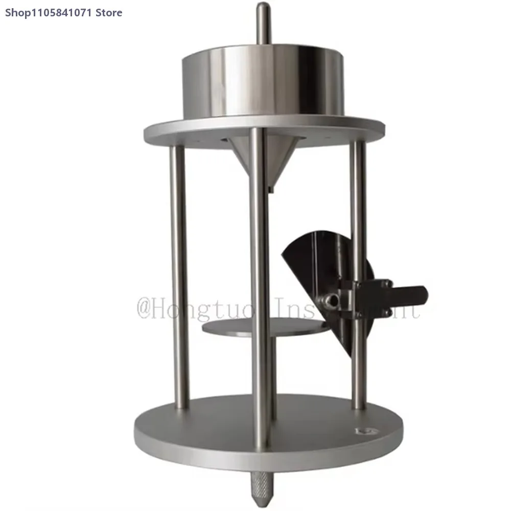 Angle of Repose Tester 10cm Protractor for Granular Material Powder Flowability Measurement