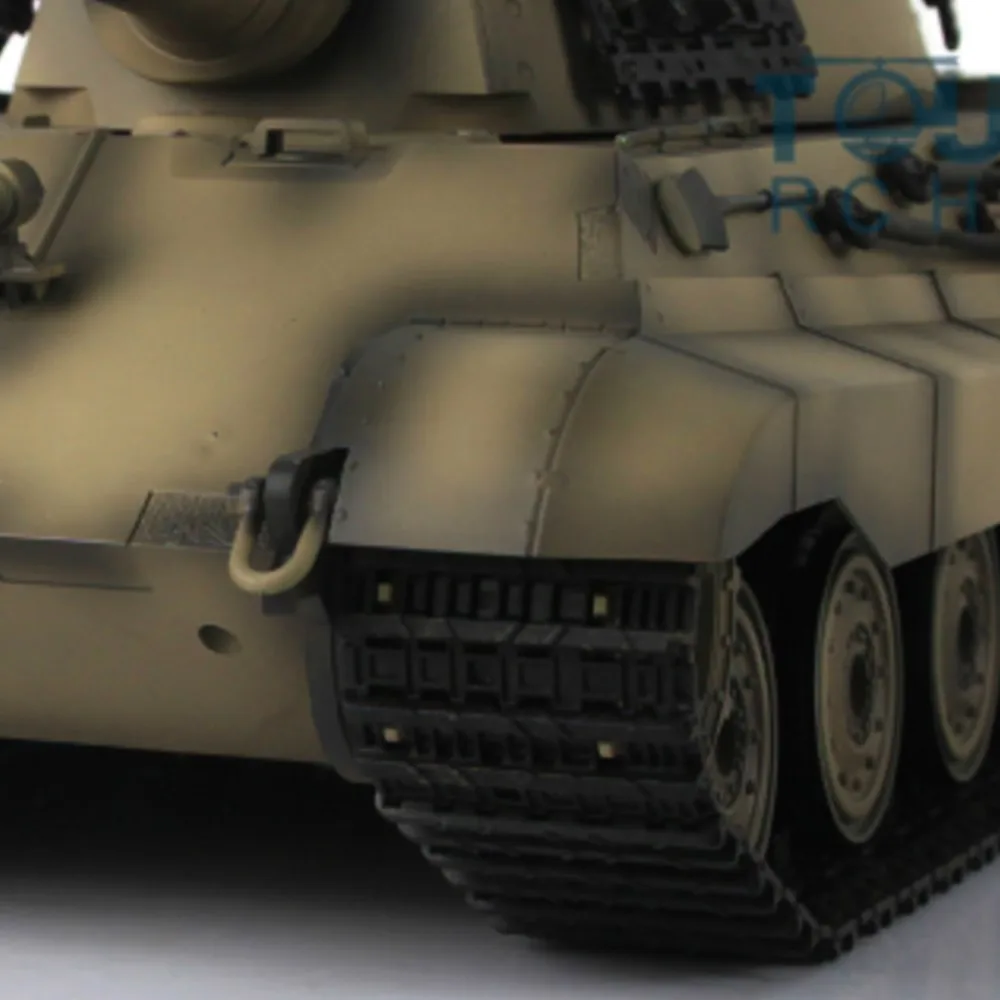 

In Stock 1/16 HENG LONG 7.0 Upgrade King Tiger RC Tank 3888A W/ 360° Turret Barrel Recoil Remote Control Car RC Toys Model