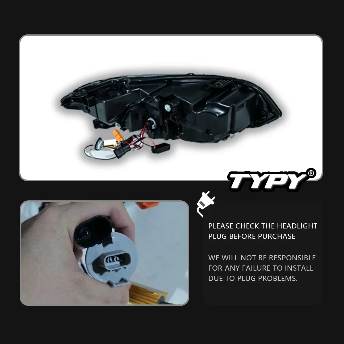 

TYPY Car For Honda 11th Civic Headlight 2022-2023 Upgrade Modified to New DRL Dynamic Turn Signal LED Headlight Auto Accessories