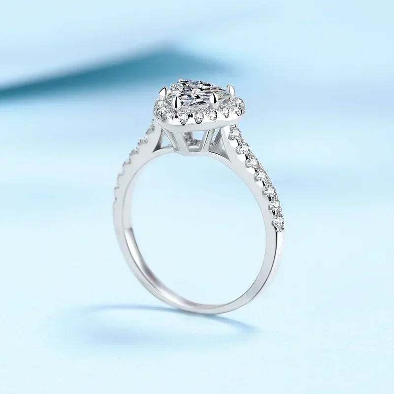 

Новый стиль PT950 Platinum любовник 1 карат VVS1 DColor модное сердце муассанит свадебный бриллиант роскошное качество ювелирные изделия для женщин