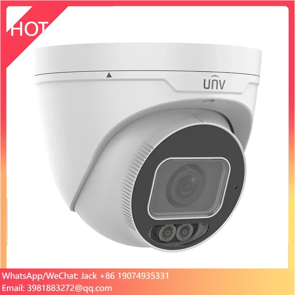 IPC3638SE-ADF28K-WL-I0 الأصلي Un8MP ColorHunter ثابت الدافئة ضوء برج كاميرا شبكة مراقبة للاستخدام الداخلي