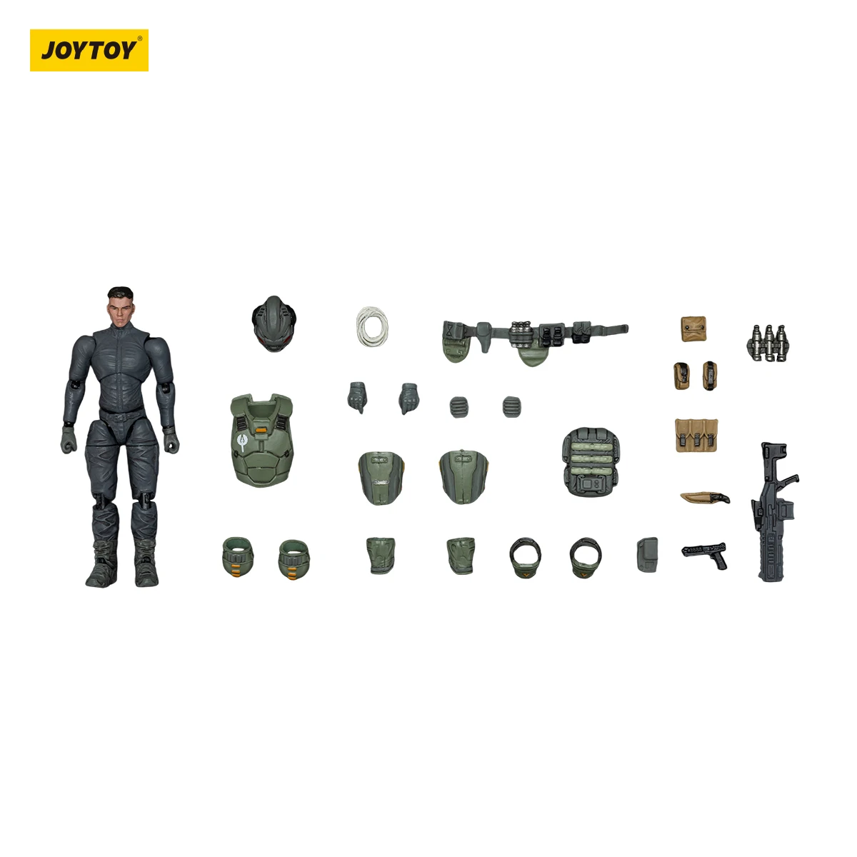 JOYTOY Dark Source 1/25 Actionfigur APOC Serie Bedrock Mecha Anime Figuren Spielzeug