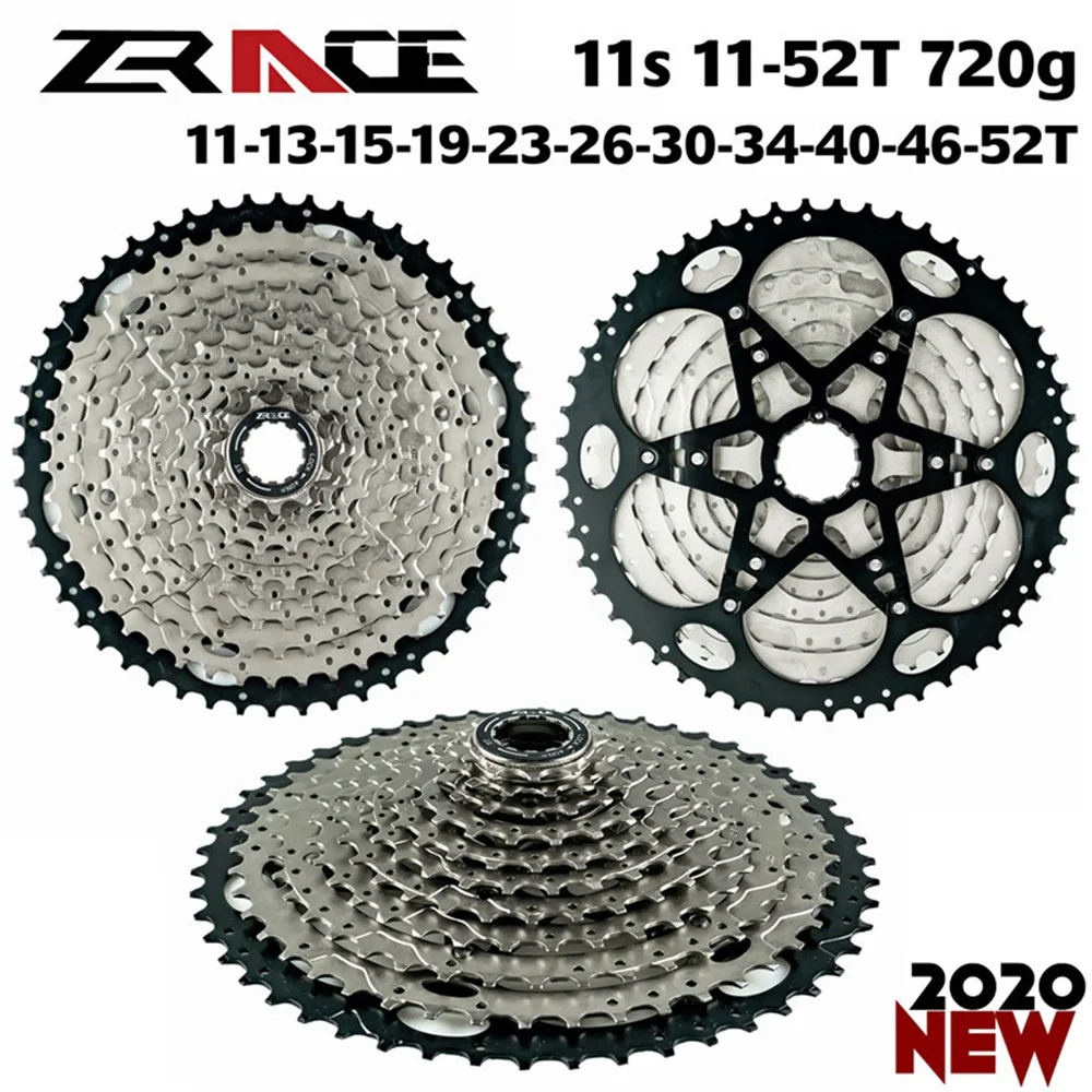 2024 NEW ZRACE bicycle flywheel 11speed MTB cross-country race training riding high-intensity flywheel 11-46/50/52T ZR-MTB-11S