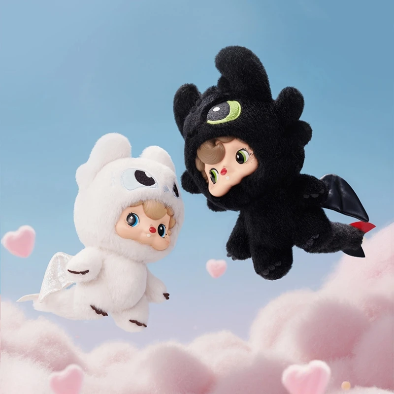 

Подлинная 52 игрушки Pouka Dragon Taming Master, беззубая резиновая сумка, подвеска, модный декор ручной работы, подарок для друзей, детей, милый