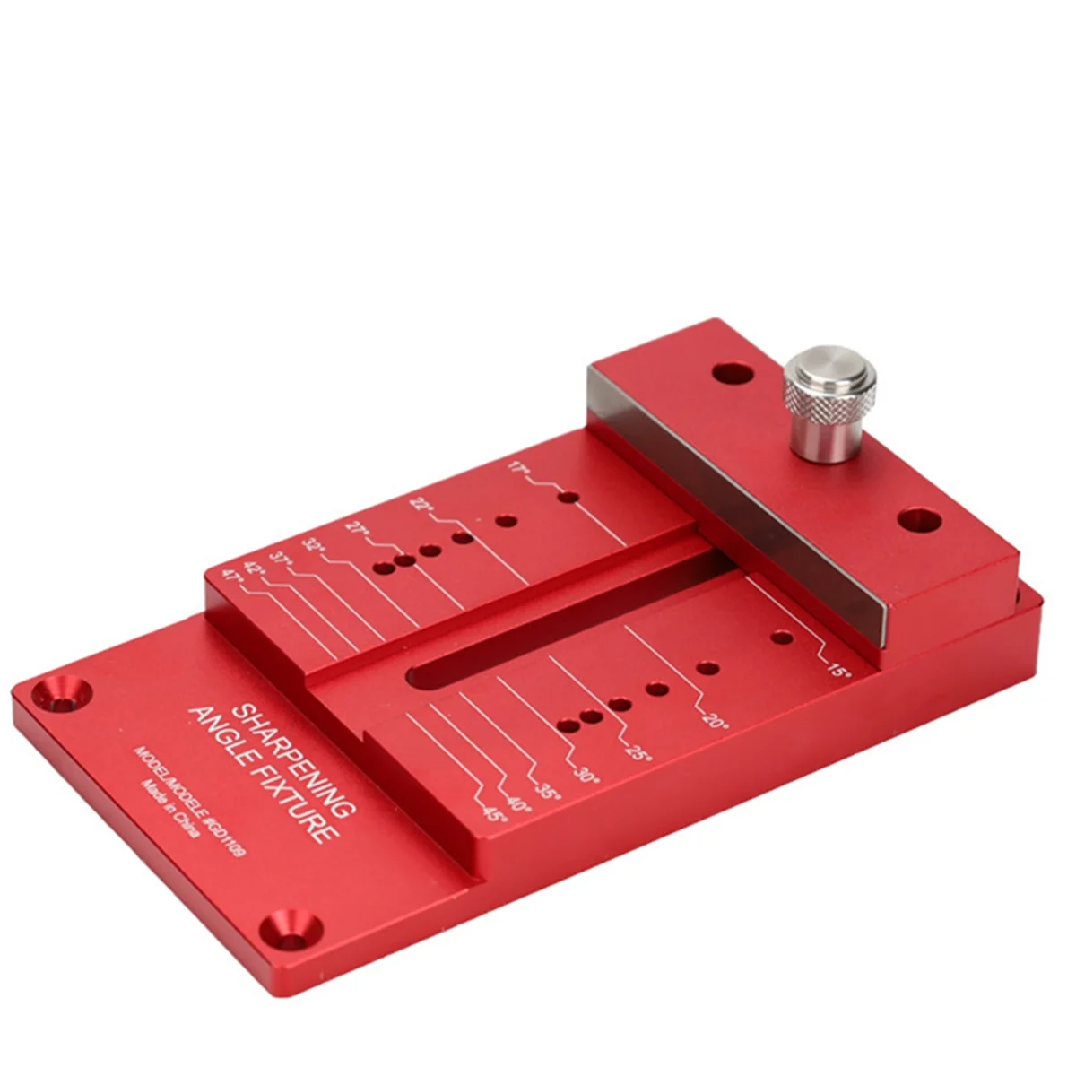 N18R 목공 앵글 숫돌 알루미늄 합금 숫돌 연삭 도구 홀더 측정 목공 치즐