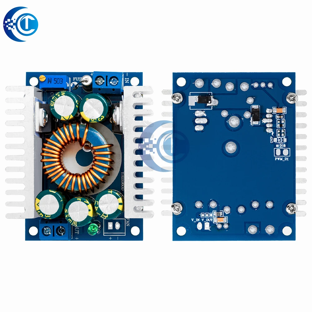 Modul Step-Down DC-DC Daya Tinggi Riak Rendah: Arus Dapat Disesuaikan 12A, Efisiensi 95% – Ideal untuk Sistem Daya Mobil