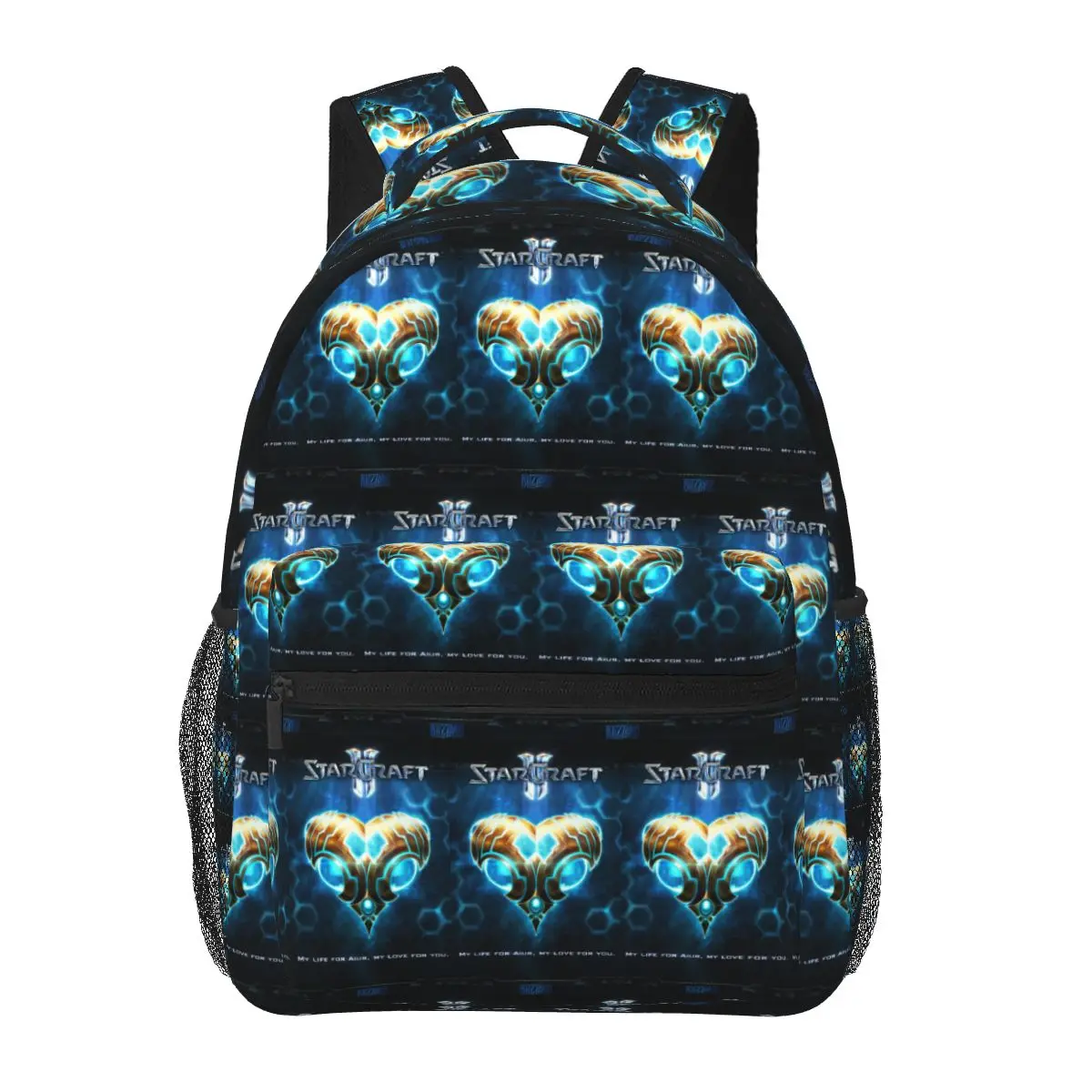 

Starcraft HTML5 Games Gaming Backpack Daypack Large Capacity Boys Girls BookBag Shoulder Bags for Men Women Children School Bag