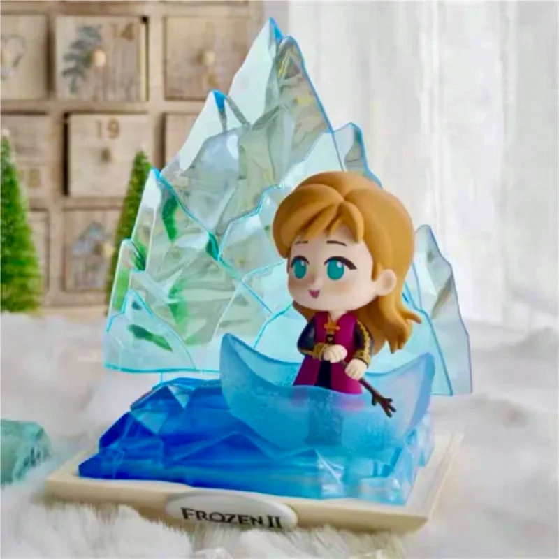 ของเล่นตุ๊กตาเอลซ่าเจ้าหญิงนิรันดร์จากภาพยนตร์ Frozen Aurora ของตกแต่งโต๊ะทำงาน ของเล่นการ์ตูนน่ารักสำหรับเด็กผู้หญิง ของขวัญสุดพิเศษ