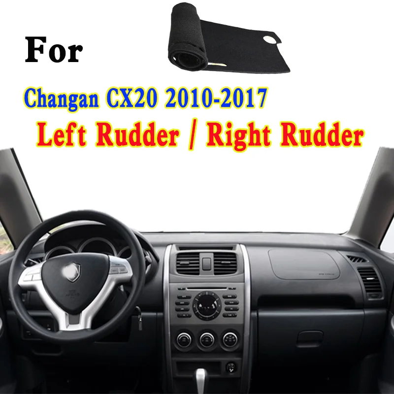 For Changan CX20 CS1 Skylark Q1 Accessories Dashmat Dashboard Cover Instrument Panel Insulation Sunscreen Protective Pad
