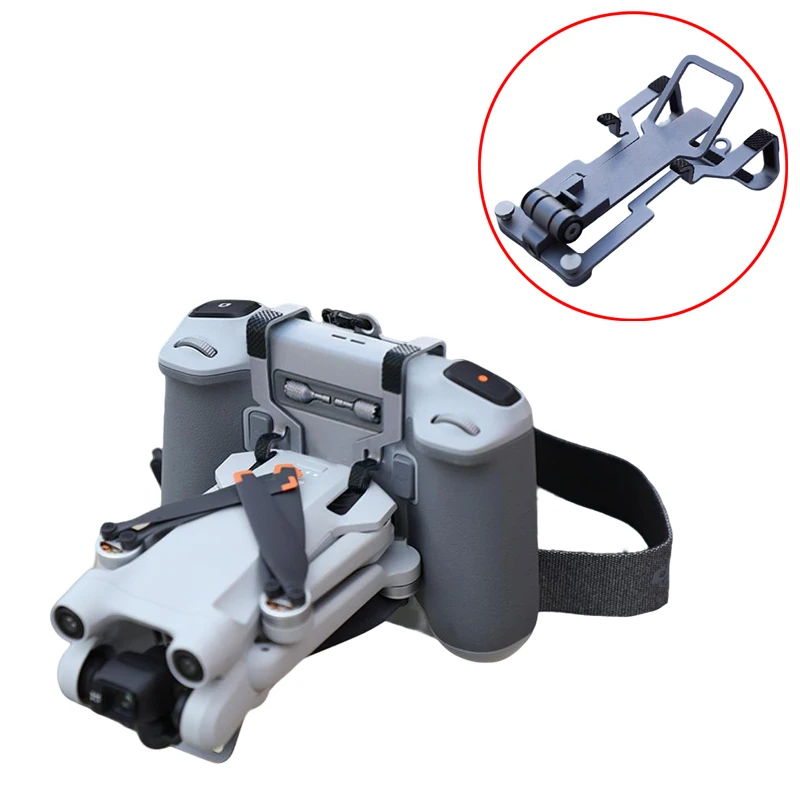 1PCS Ultra-thin Foldable Desktop Bracket Aluminum Alloy Stable Holding Stand Portable Support Parts for DJI Mini 3 Pro RC Drone