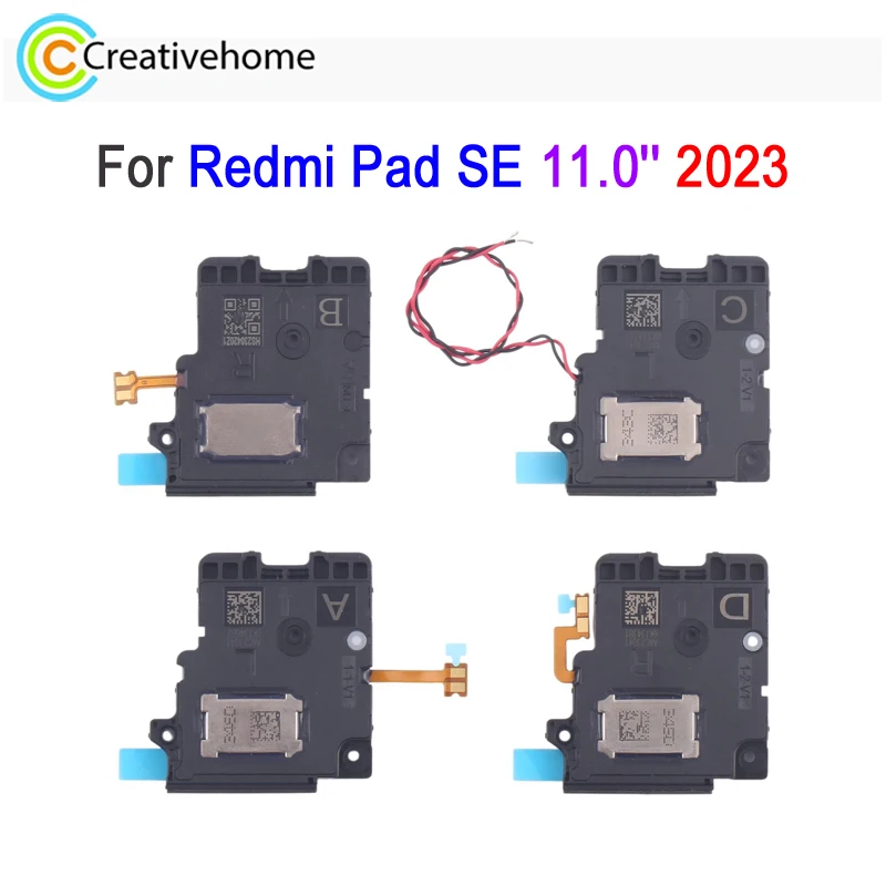Speaker Ringer Buzzer Set For Xiaomi Redmi Pad SE 11.0-inch 2023, Loudspeaker Repair Replacement Part
