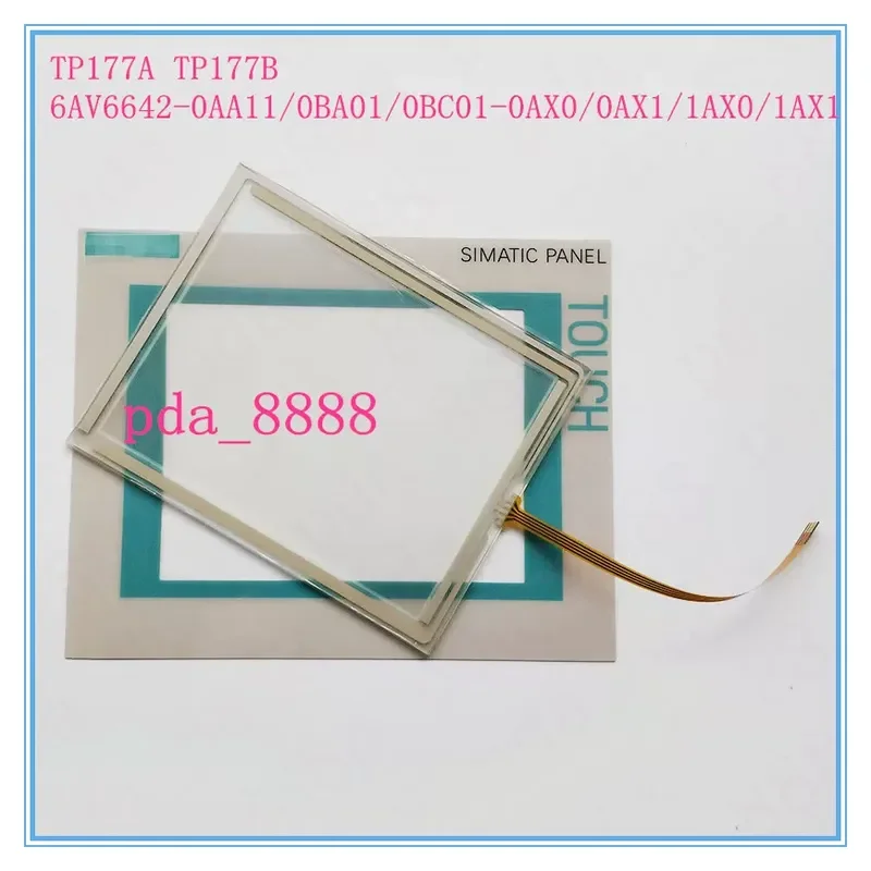 for TP177A TP177B Touch Screen Panel 6AV6642-0AA11 0BA01 0BC01-0AX0 0AX1 1AX0 1AX1 HMI Display Replacement Part