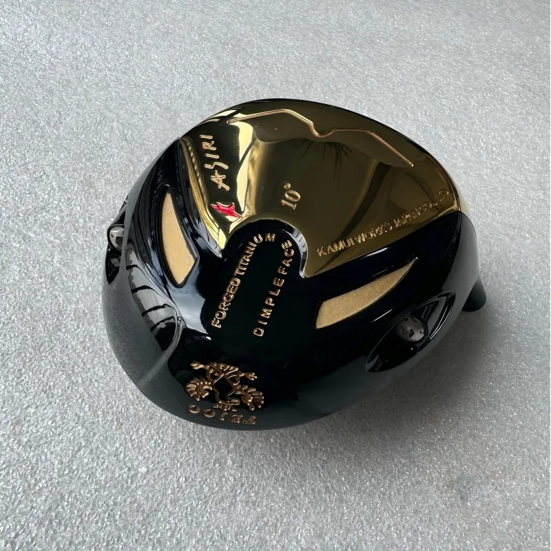 KAMUI ASIRI TE100 Hi COR titanium golf driver golf head 10deg Gold colour with cover matching