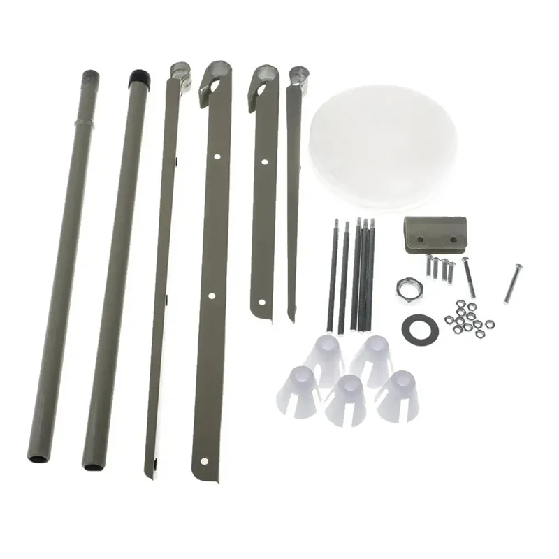 ABKJ-Industrial Metal Sewing Machine Sewing Thread Stand For Sewing Embroidery Supplies With Heavy Duty Plastic Base