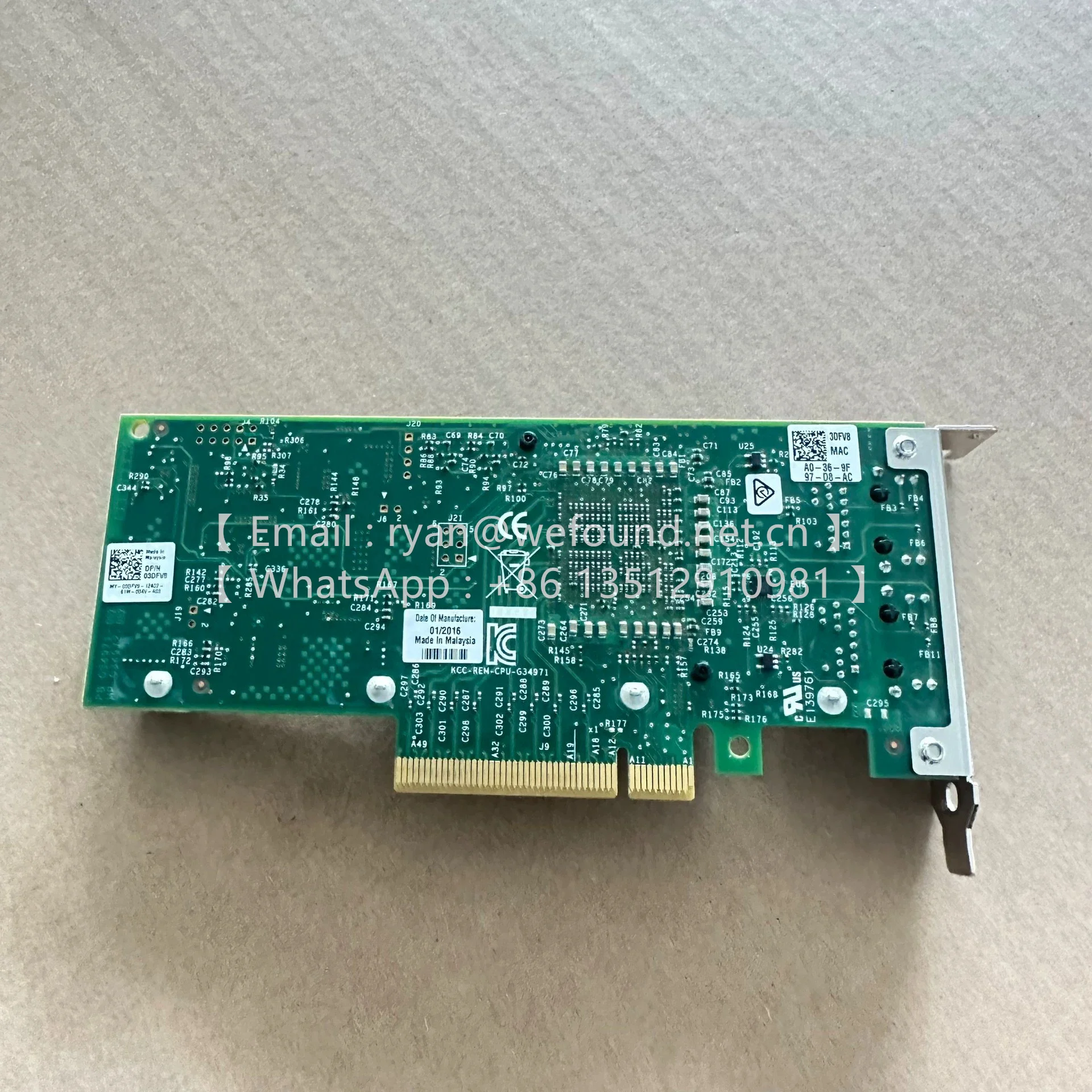 X540-T2 49Y7972 00JY856 03DFV8 717708 716589 716569 716591 إيثرنت 10 جيجابايت 2-PORT 561T محول #4