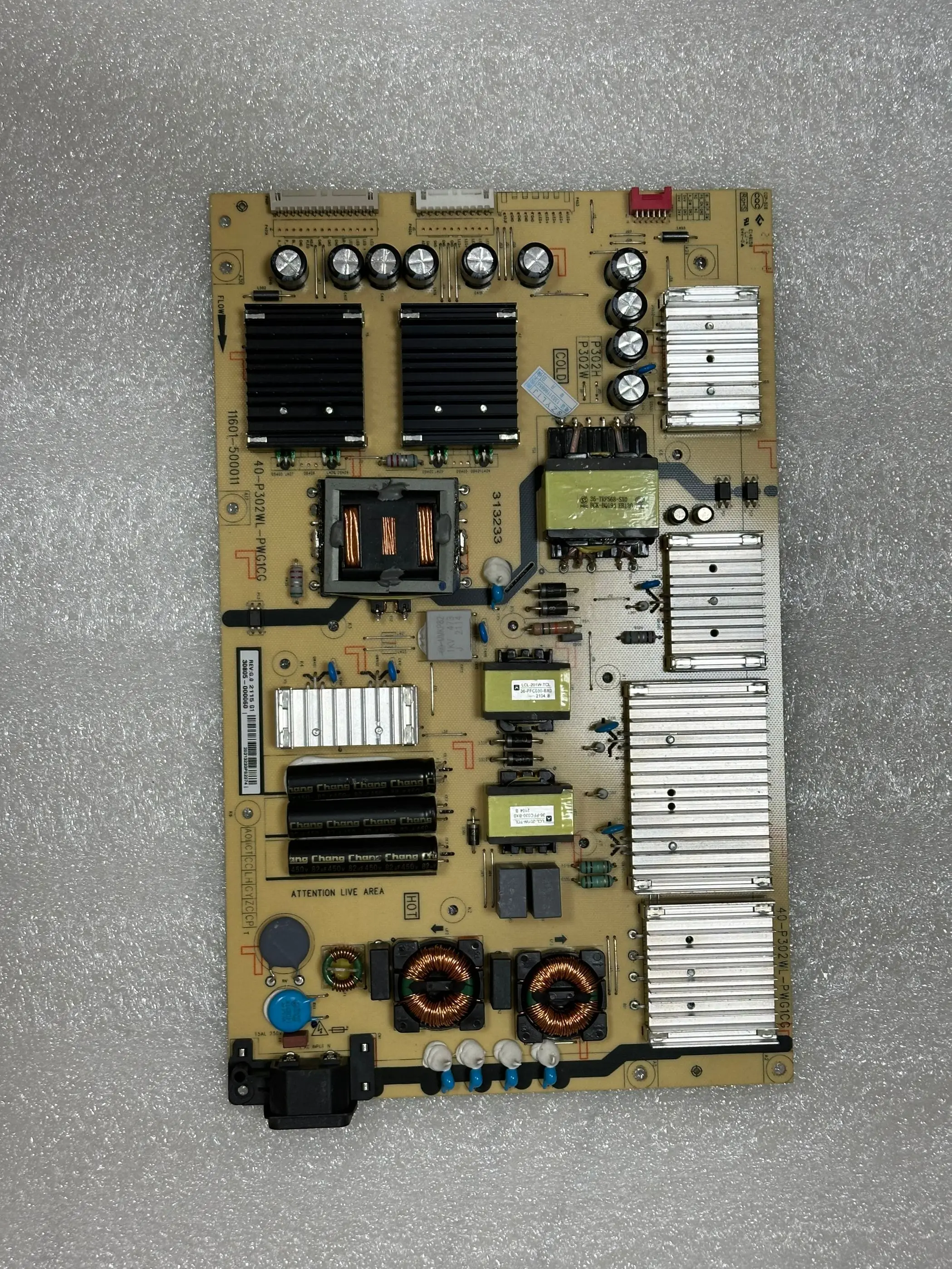 

Original 65C12 65S535D power board 40-P302WL-PWG1CG/PWF1CG