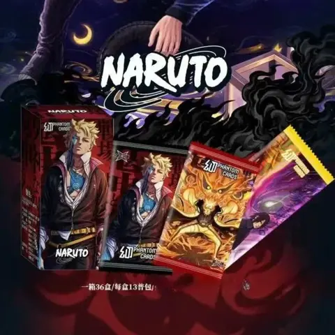 Naruto 3D Card Anime Collectible - AliExpress