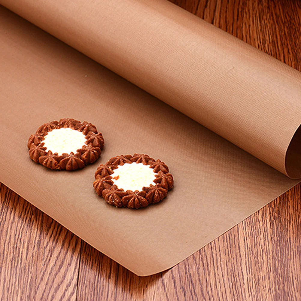 

5Pcs Baking Oilcloth Non-Stick High Temp Oven Mat Liner Reusable Greaseproof Waterproof Easy to Use Oven Mat Liner