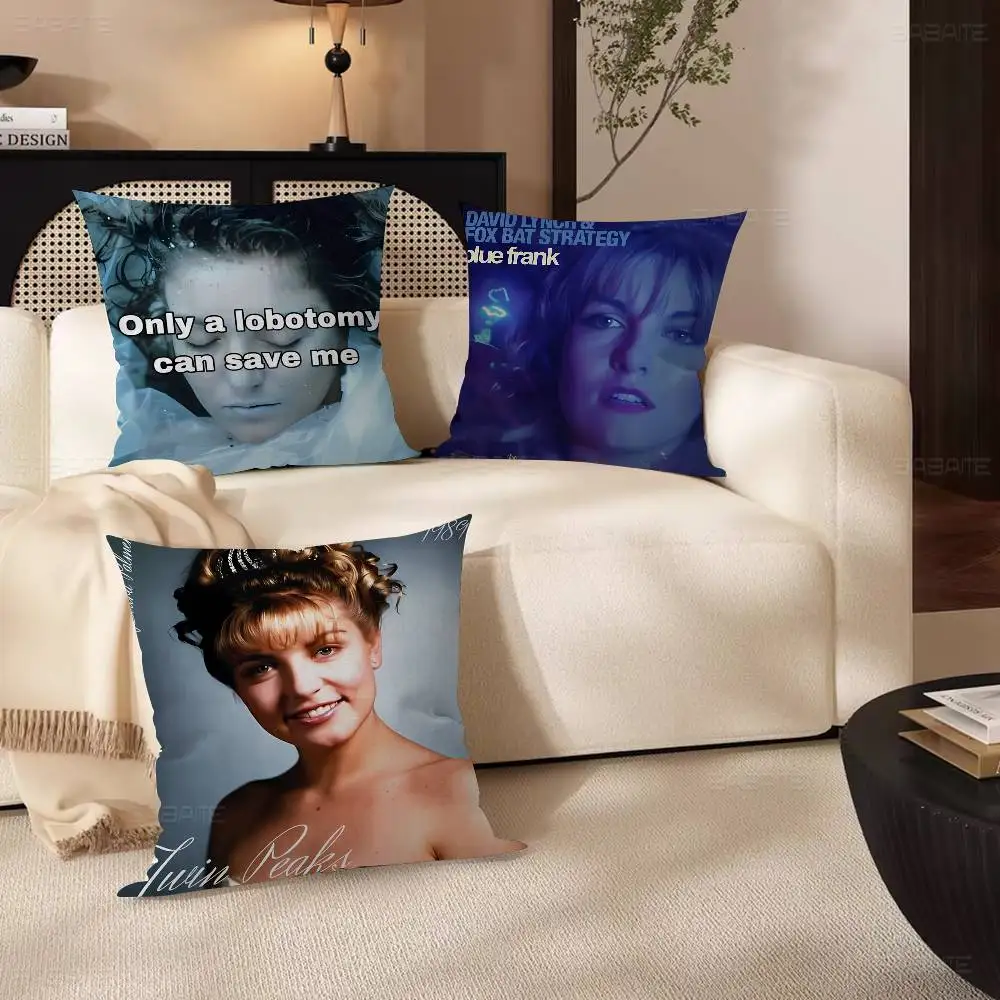 Famous Actors Laura Palmer Pillow Anime Pillow Sofa Bed Head Pillow Cover Cushion Cover 45x45 cm Fashion