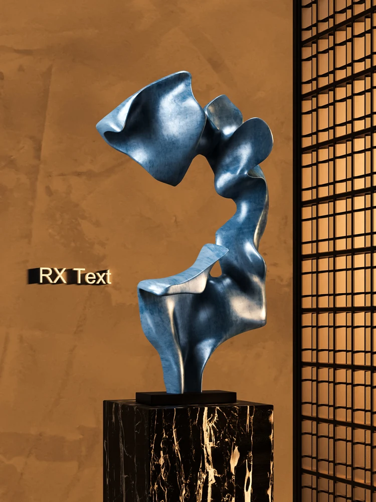 

Home Decor Creative Stone Statues Abstract Art Ornaments Modern Living Room Hotel Lobby Decor Sculptures Garden Landscape Decor