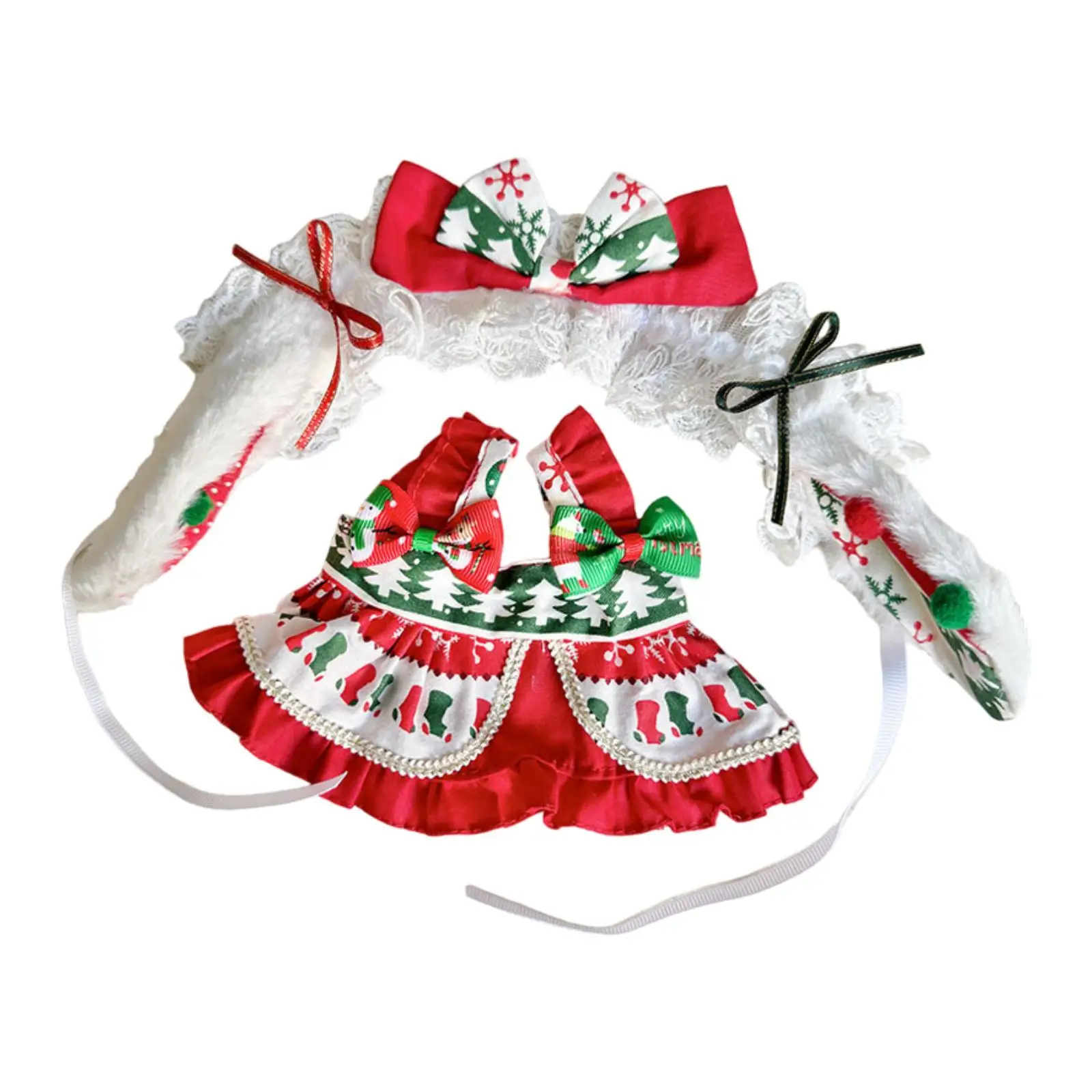 Gonna con bretelle per bambola di pezza Crea le tue bambole Puntelli per foto Costumi Abbigliamento Moda Dress up Gonna con tutore per bambola da 7,87 pollici