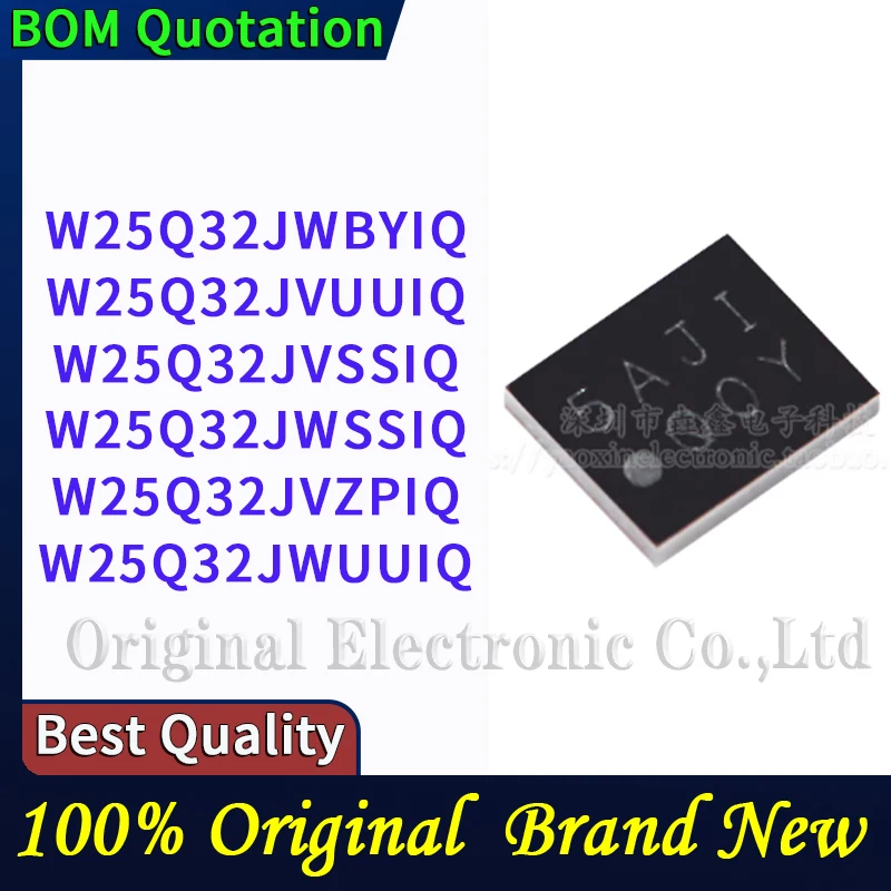 W25Q32JVSSIQ W25Q32JVZPIQ W25Q32JWBYIQ W25Q32JWSSIQ W25Q32JVUUIQ W25Q32JWUUIQl Laptop repair parts
