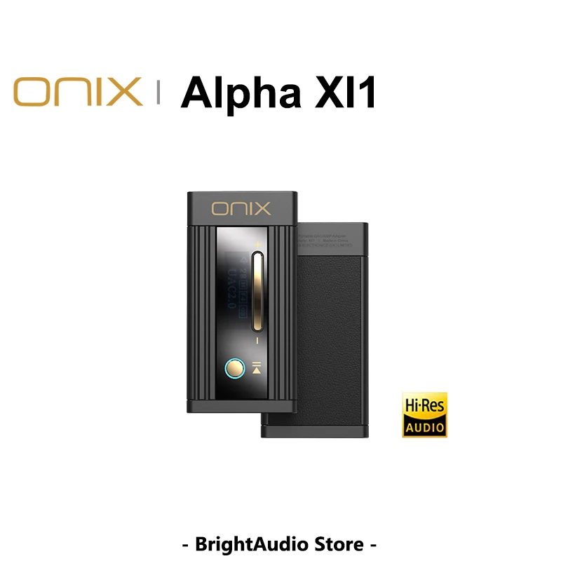 ONIX Alpha XI1 Hi-res Audio HIFI Protable USB Dongle DAC Headphone Amplifier Dual CS43198 PCM768 DSD512 3.5mm 4.4mm Bal Output