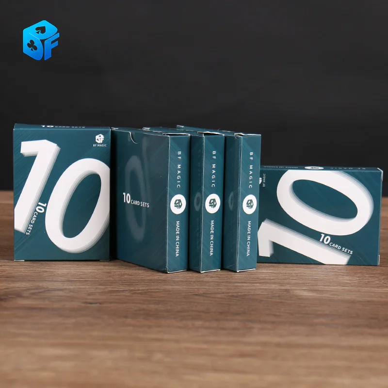 High quality 10 cards decks  Magic Prop,Magic Accessories,Mentalism,Satge Magic Props,Magic Tricks,Gimmick