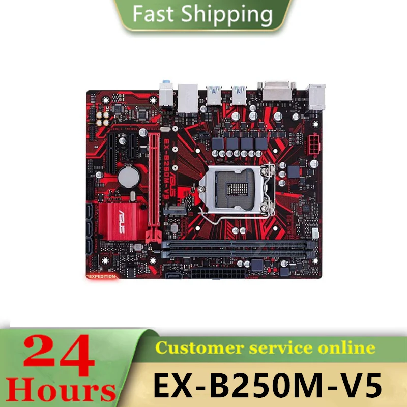 

Intel B250 EX-B250M-V5 B250M-V5 motherboard Used original LGA 1151 LGA1151 DDR4 52GB USB2.0 USB3.0 SATA3 Desktop Mainboard