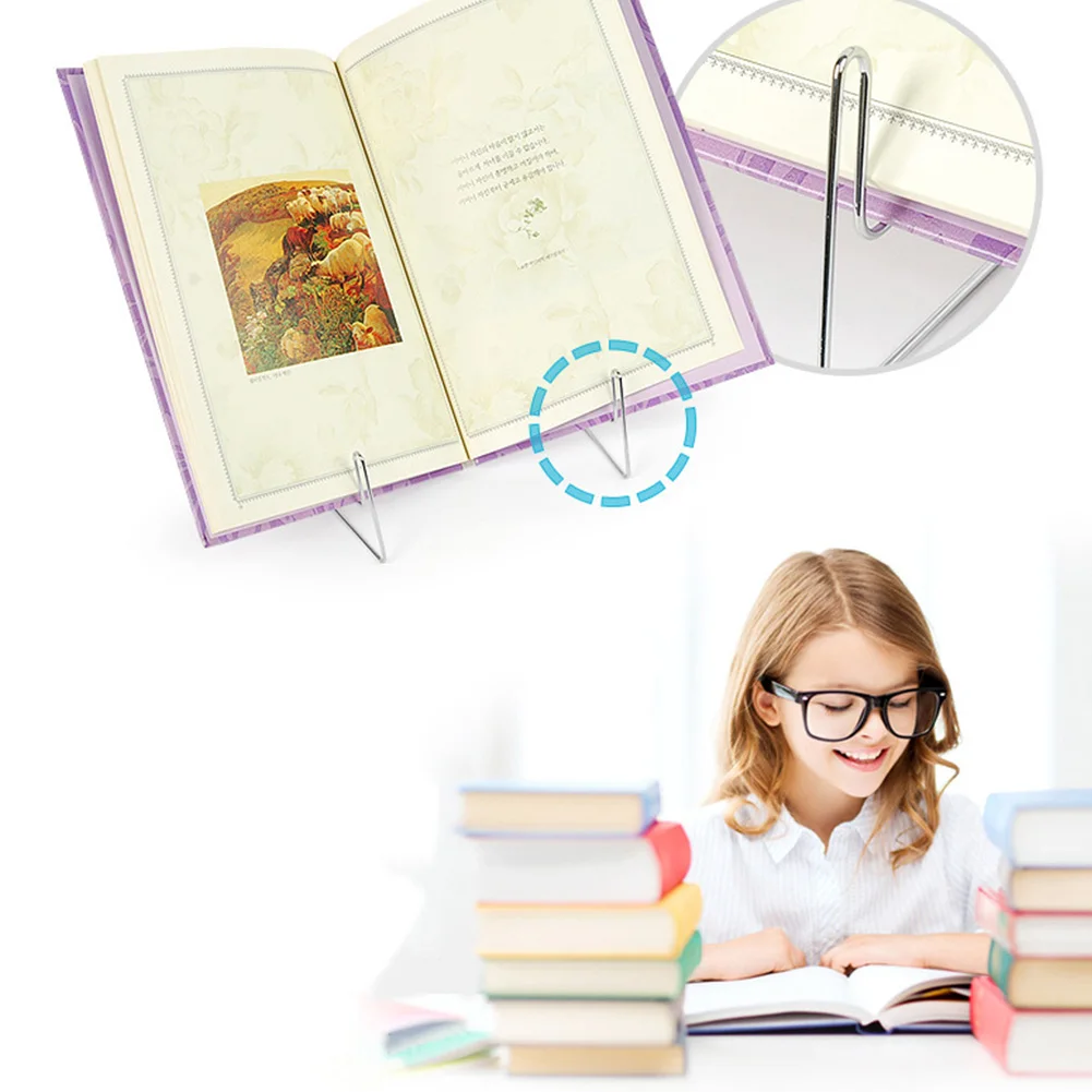 ฐานรองสมุดโน้ตอเนกประสงค์มุมปรับได้พับได้ทำจากสเตนเลสเอกสารขาตั้งหนังสือโต๊ะวางโน้ตบุ๊คอเนกประสงค์