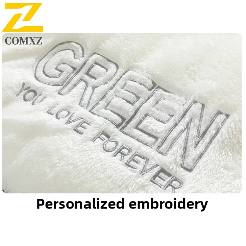 COMXZ Winter New Lamb Fleece Padded Coat Unisex Two Sides Wear Fleece Lined Jacket Streetwear Quilted Coat Loose Cotton Coat