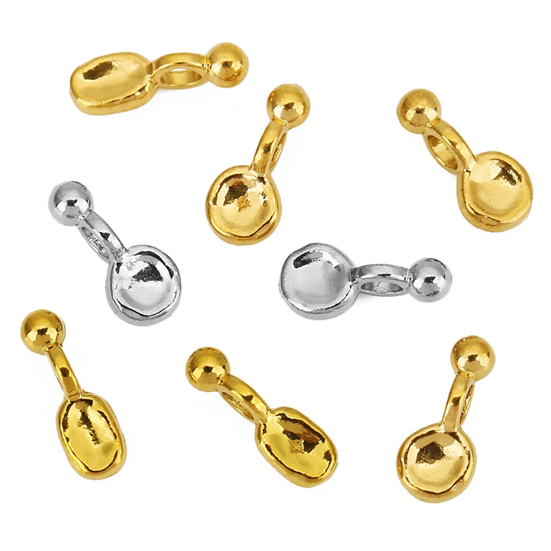 10pcs PVD Never Fade Stainless Steel Charms Necklace Beads Big Hole Earrings Charms for Diy Bracelet Findings Jewelry Making - view 5