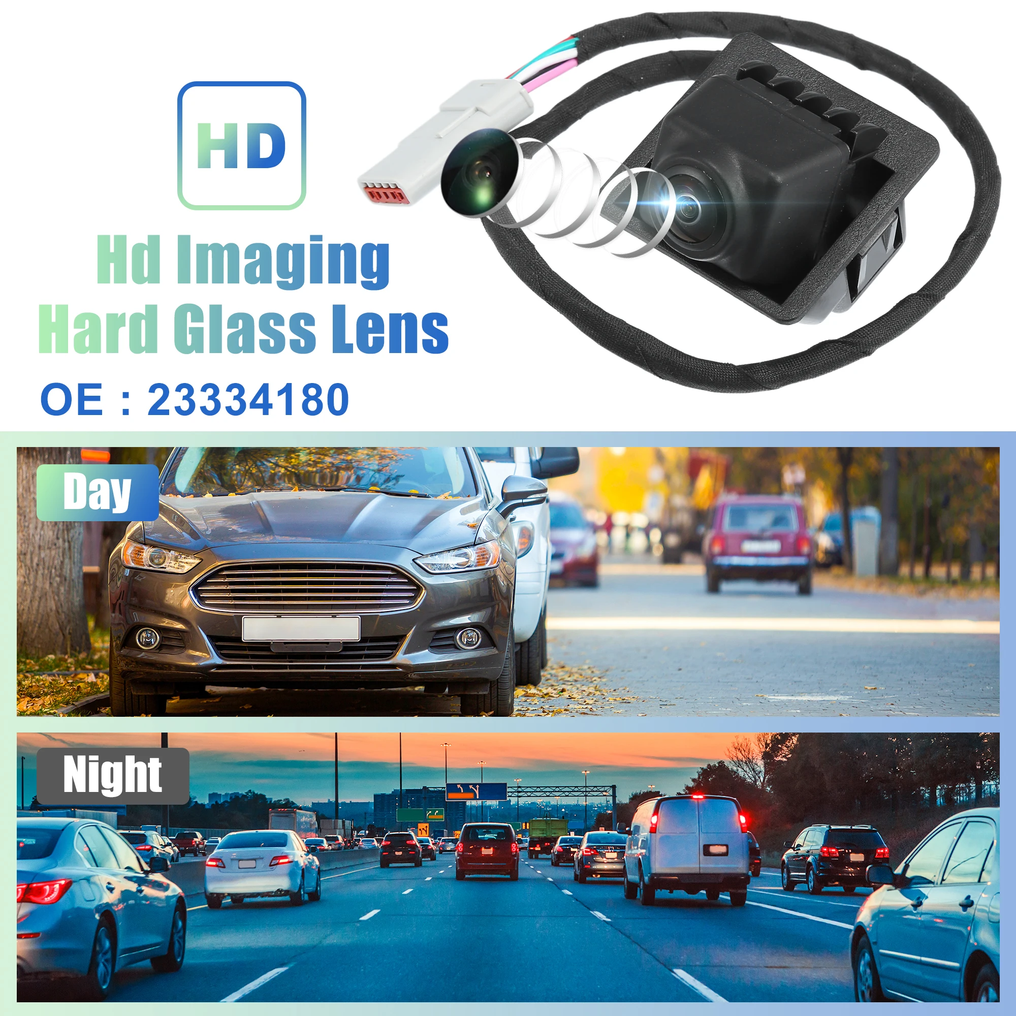 

UXCELL Rear View Back Up Camera Rear Park Assist Camera for Chevrolet Malibu 2016-2023