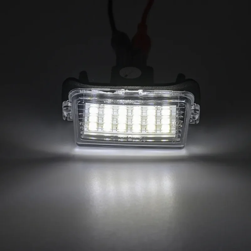 2 قطعة LED رقم الترخيص لوحة ضوء مصابيح لتويوتا كامري كورولا بريوس يارس هايلاند أفالون أوريس فيوس Esquire EZ Noah Proace
