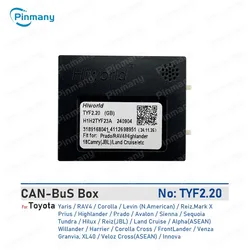 Car Android Radio CANBus Decoder TYF2.20 For Toyota Prado Avalon Sienna Sequoia Tundra Hilux Land Cruise Alpha Willander Granvia
