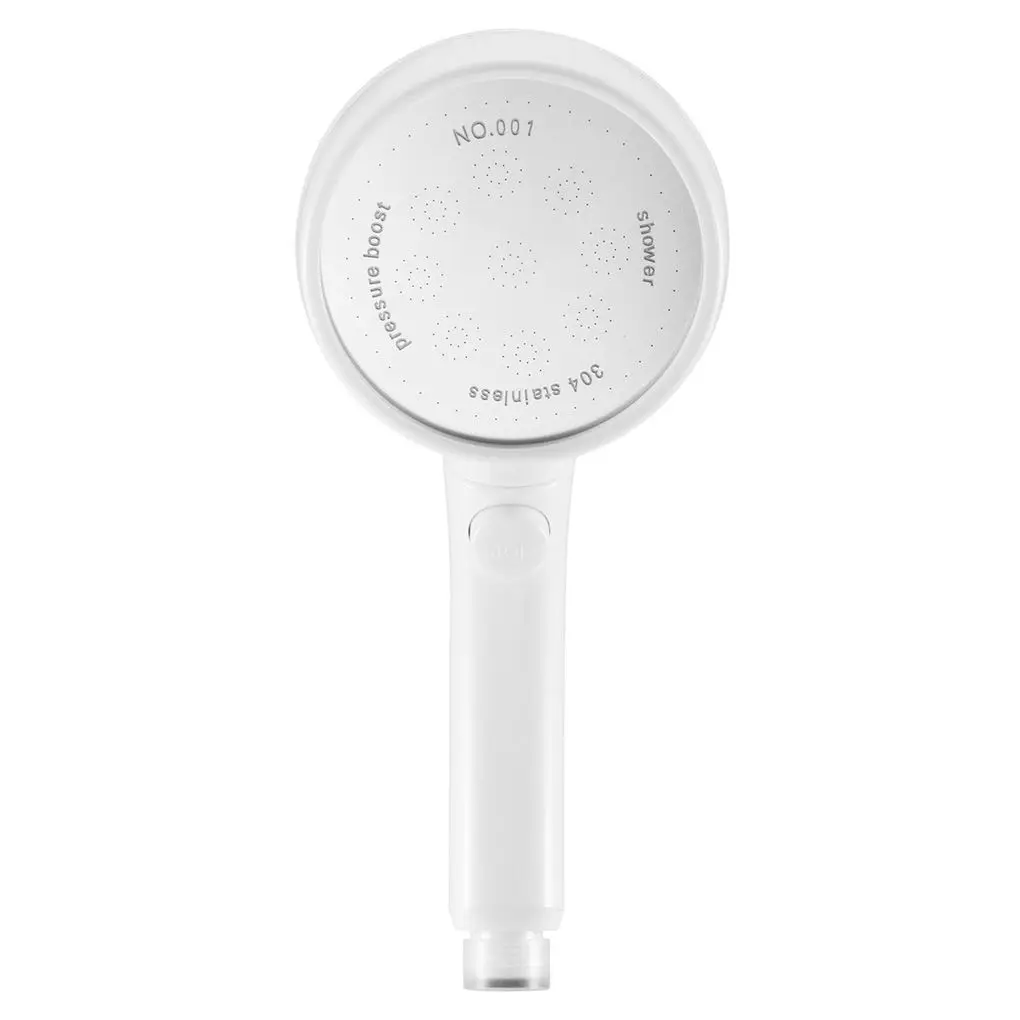 

Насадка для душа под давлением, регулируемая насадка для душа высокого давления, экономия воды, насадка для душа для ванной комнаты, спа-насадка с кнопкой включения/выключения