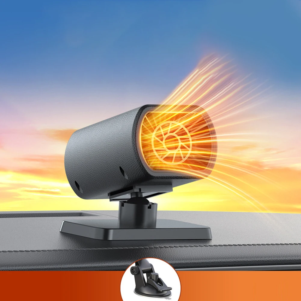 12V 150W For Car Home Heater Two-gear Electric Cooling Heating Fan Windshield Defogging Demister Defroster Electric Heater Fan