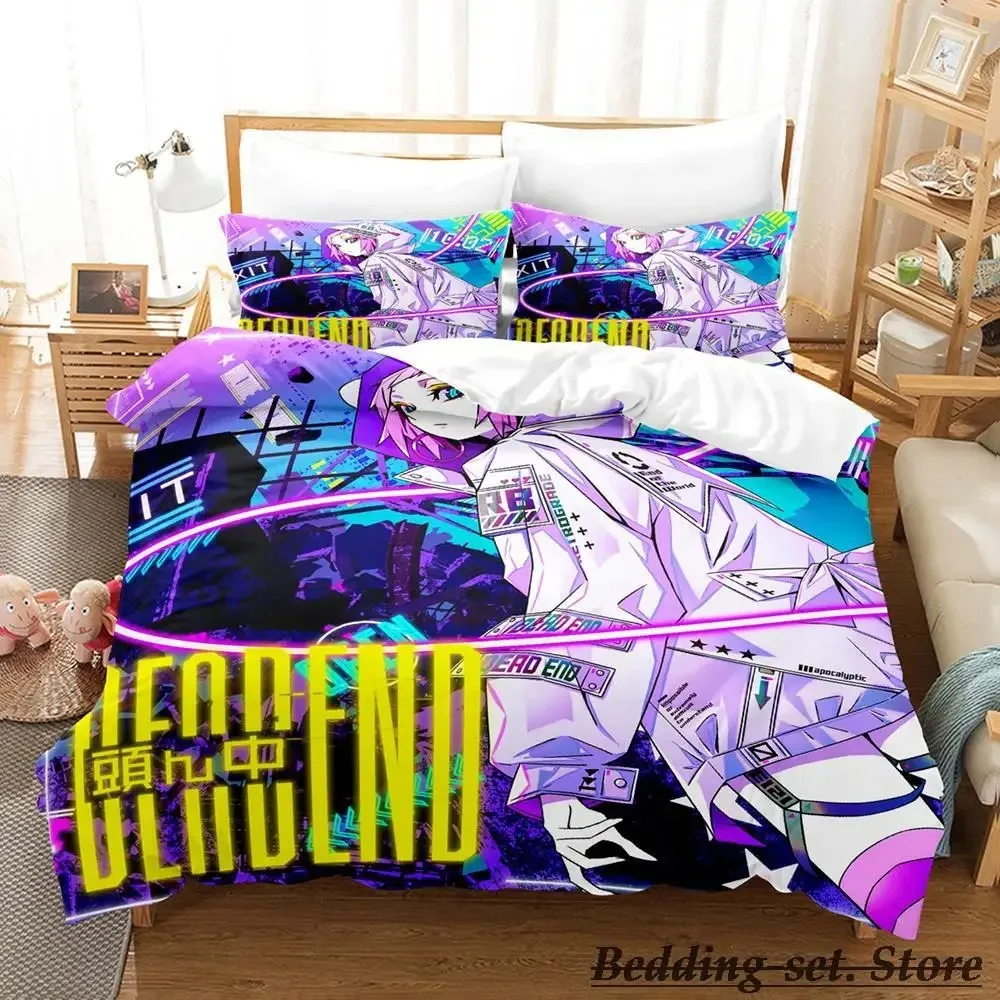 Black Summoner Bedding Set Single Twin Full Queen King Size Bed Set Adult Kid Bedroom Duvetcover Sets Anime parure de lit Bed