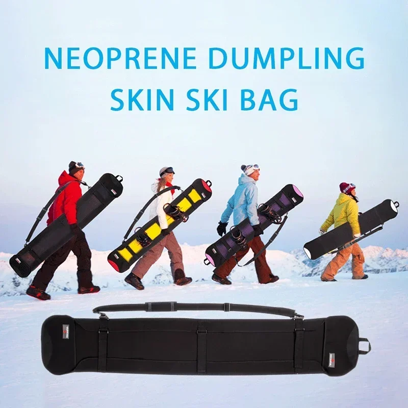 Monoboard Skiing Easy Carry Bag Plate กระเป๋าสโนว์บอร์ดกลางแจ้งป้องกันรอยขีดข่วนฝาครอบป้องกันกีฬาฤดูหนาวอุปกรณ์จัดเก็บข้อมูล