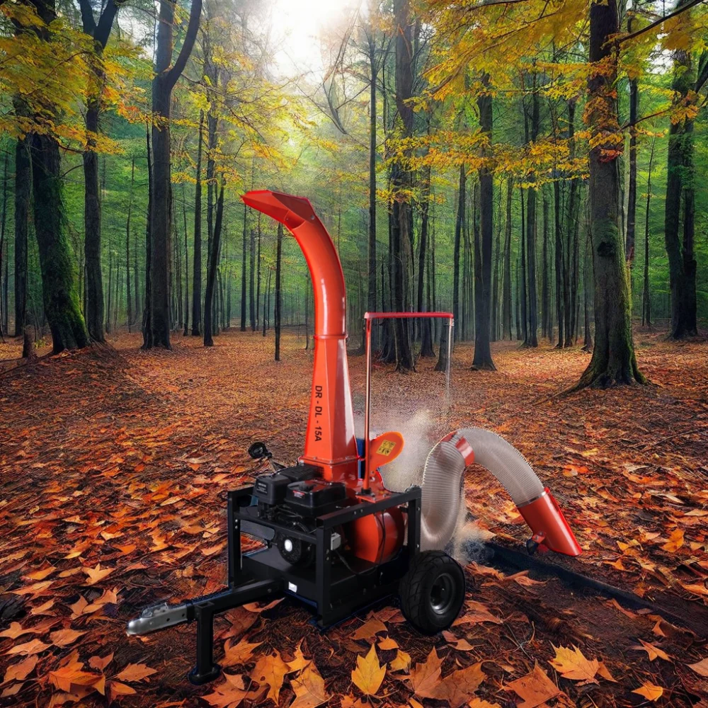 

Профессиональный мусорный погрузчик мощностью 15 л.с., оригинальный дизайн, четырехтактный вакуумный станок для листьев