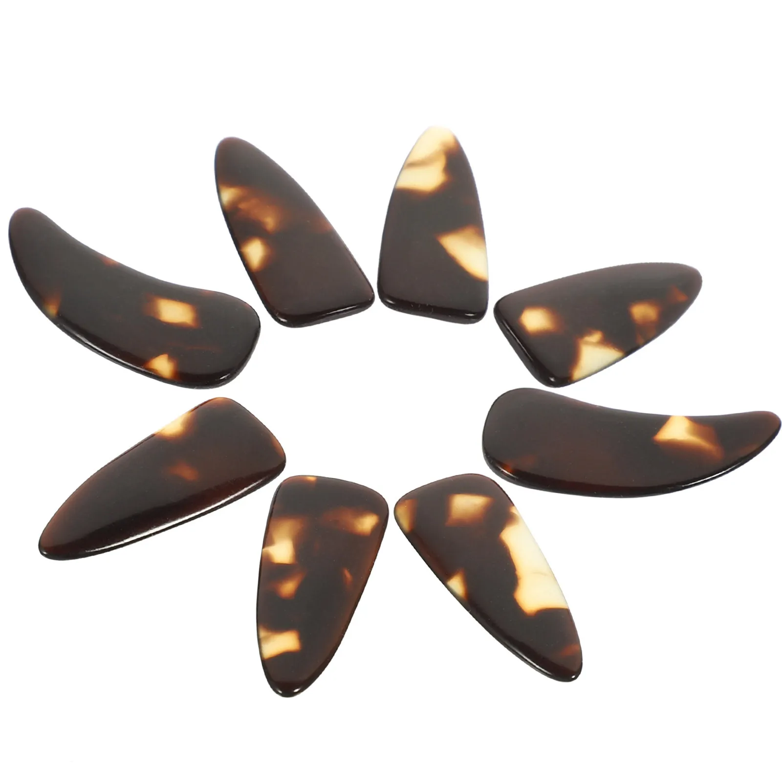 1 conjunto adulto guzheng palhetas de dedo falso resistente ao desgaste profissional instrumento de cordas ferramenta de jogo acessório para prática