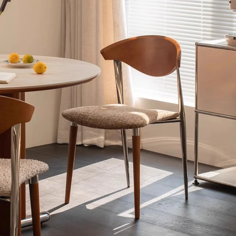 

Nordic Living Room Dining Chairs Vanity Designer Home Modern Dining Chairs Luxury Outdoor Sillas De Espera Kitchen Furniture