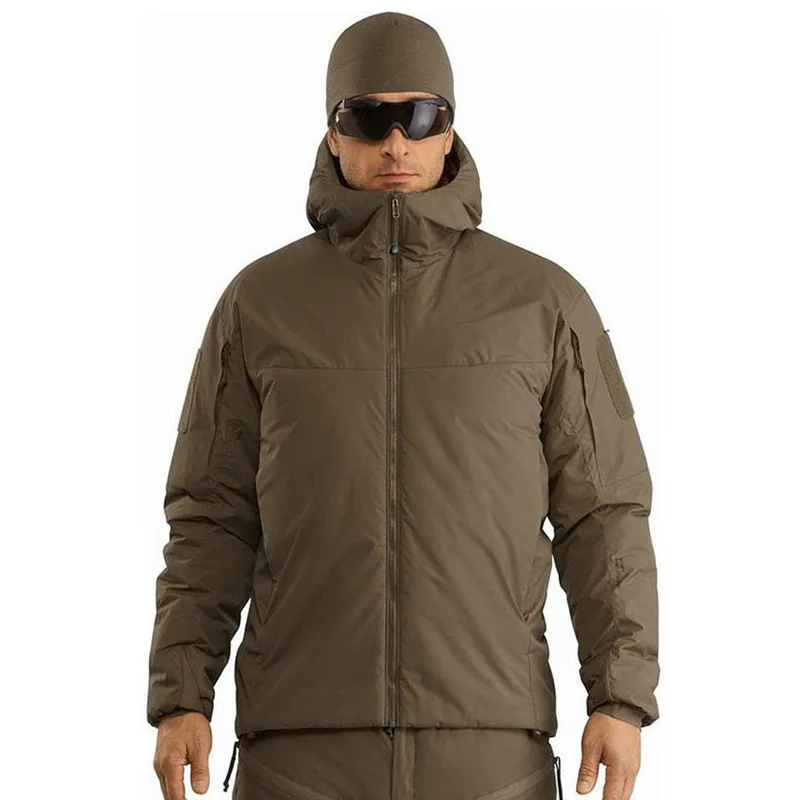 

Thickened Camouflage Cotton Jacket Men's Winter Coat Tactic Military Style Nylon Fabric Waterproof Windproof Men's Outerwear