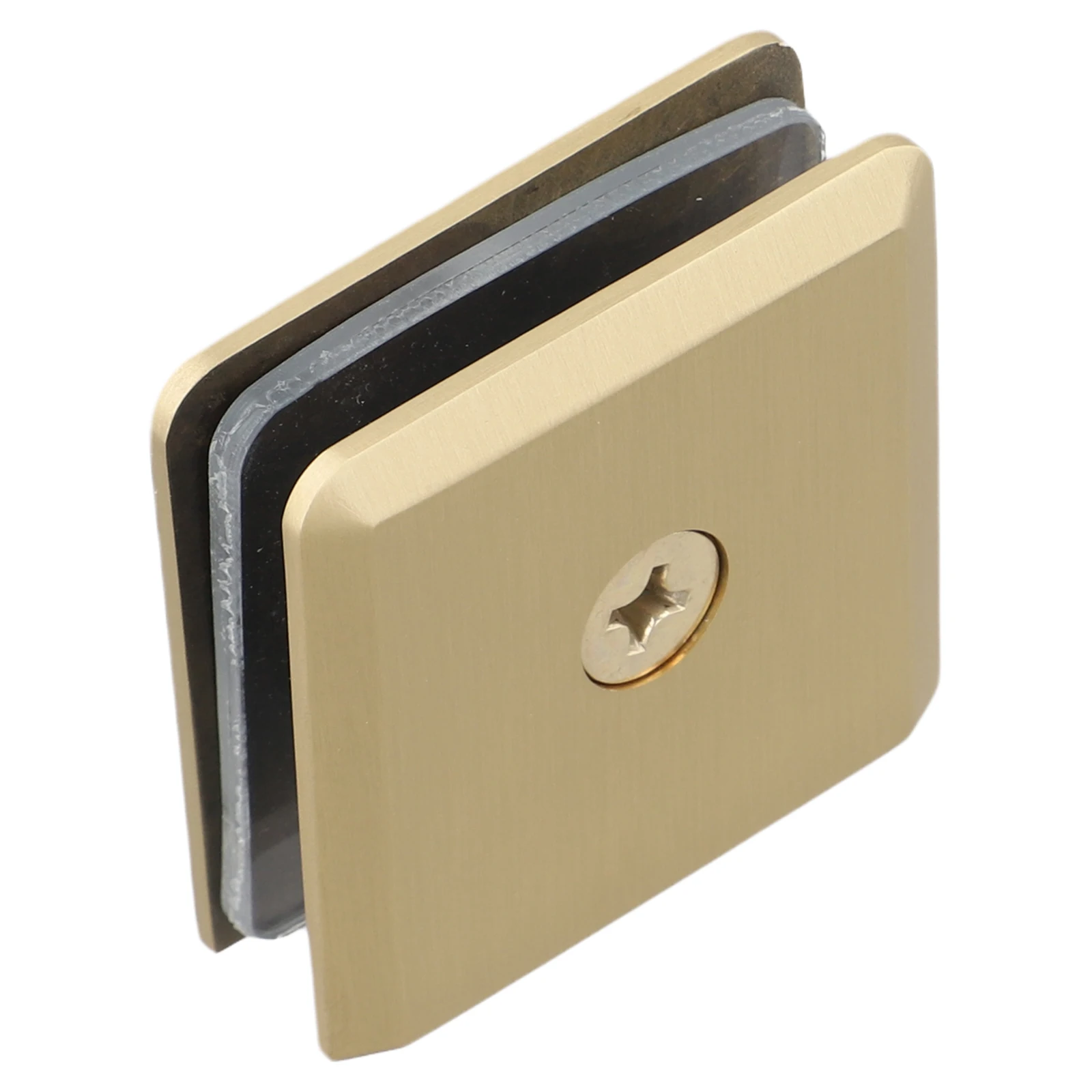 

Крепление для стекла в ванной комнате Латунный зажим для стекла Встановление стекла в ванной Толщина 4 мм Безопасный зажим для стеклянной панели