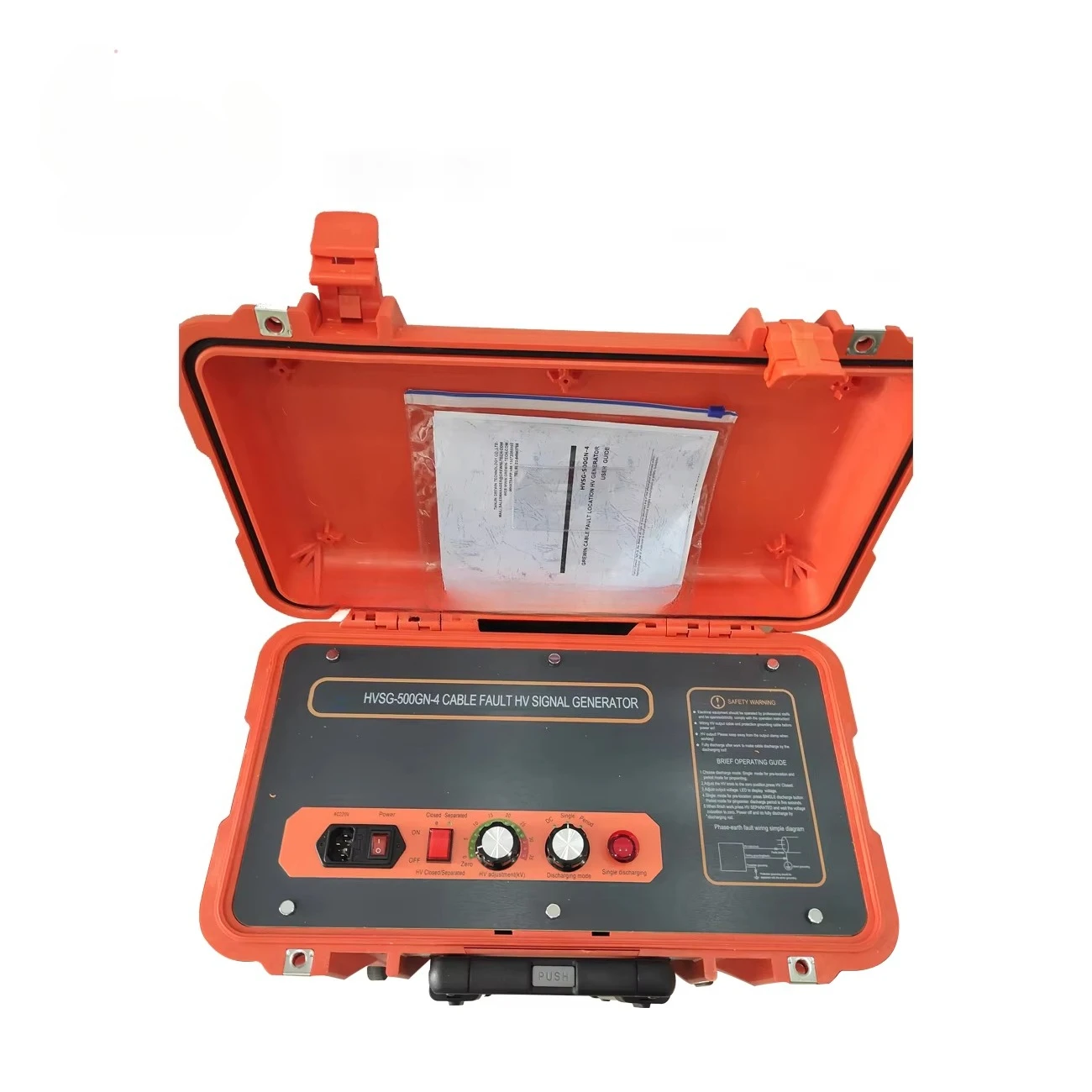 HVSG-500GN Imported Safety case Portable Surge Tester Integrated HV Signal Generator for Circuit Inspection