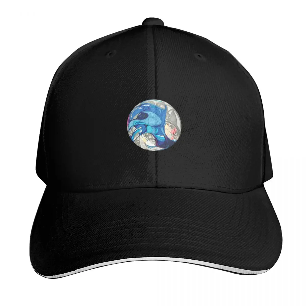 Blue Marble Ocean Wave Baseball Cap custom Hat luxury caps Ball Cap Fishing cap Caps For Women Men's