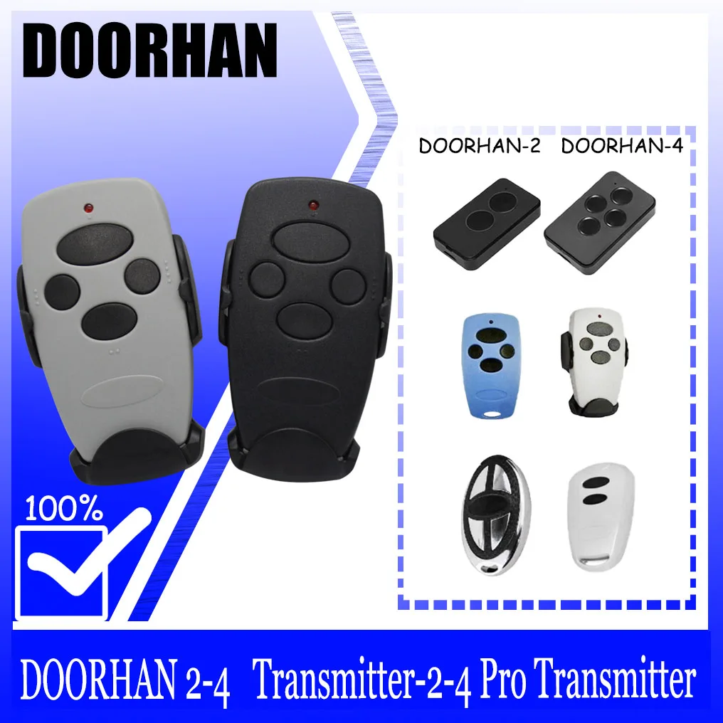 

DOORHAN TRANSMITTER -4 garage door control remote 2PRO rolling gate controller 433MHz rolling code