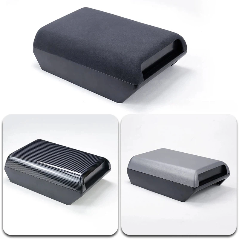Durable Interior Organizer Armrest Raised Cushion Storage Box For Tesla Model 3 Y Highland Juniper