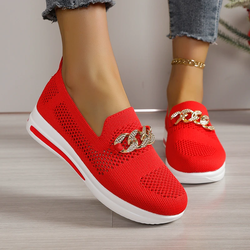 Women Sneakers Round Toe Walking Comfortable Flat Loafers Orthopedic for Gardening Fishing Leisure Sneakers Shoes for Women