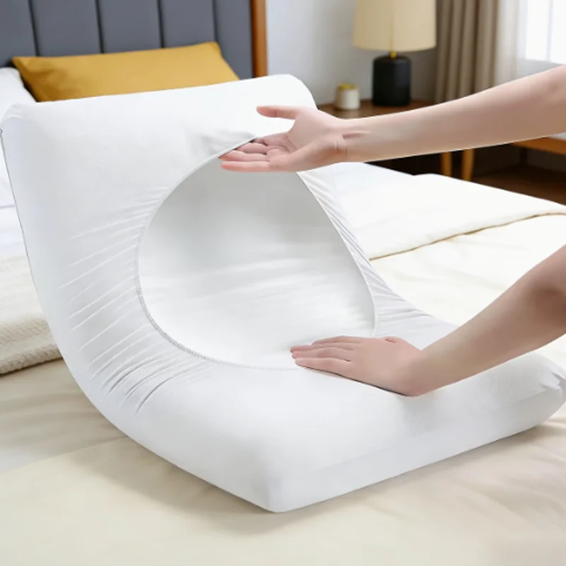 Single-Use Pillow Case, Disposable Thickened Breathable Pillowcase for Travel, Hotel